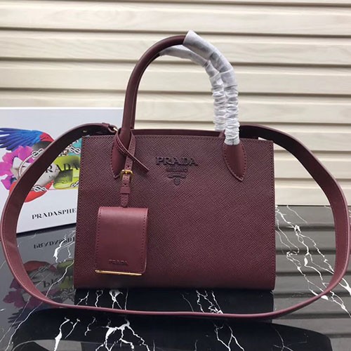 PRADA 프라다 사피아노 모노크롬 MONOCHROME 1BA156