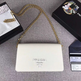 PRADA 프라다 미니 체인 숄더백 1BP012