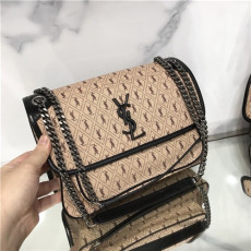 SAINT LAURENT 생로랑 AIKI 숄더백 28CM Y498894
