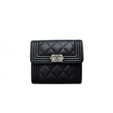 CHANEL 샤넬 보이 플랩 반지갑 AS87555