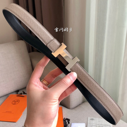 HERMES 에르메스 여성용 양면 벨트24MM H30881-3 2020/신상