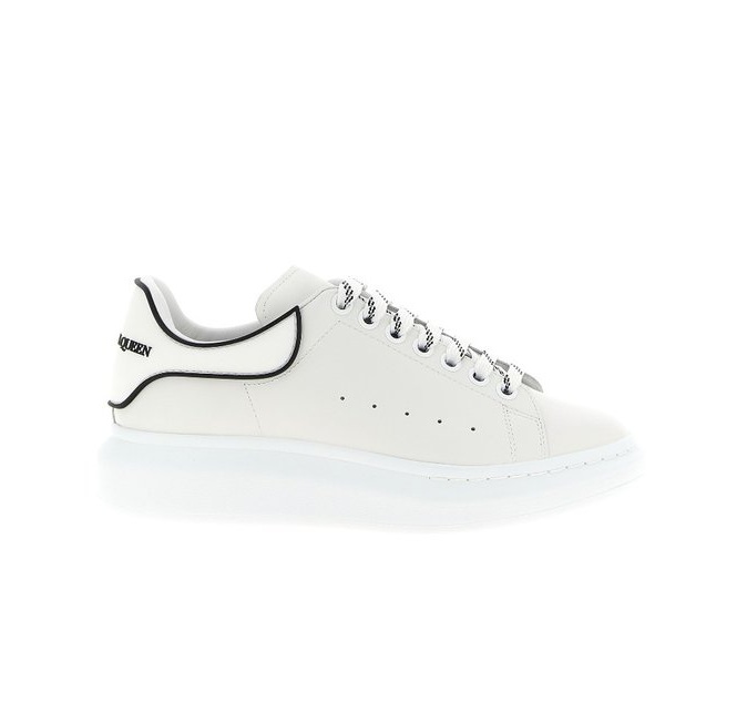 36위 (실사영상) ALEXANDER MCQUEEN 알렉산더맥퀸 오버솔 블랙 라인탭 남여공용 스니커즈