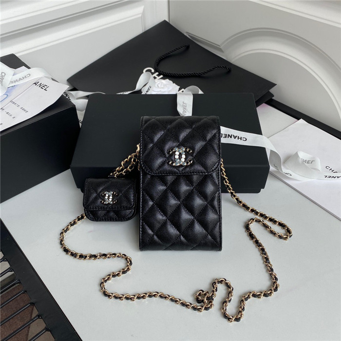 CHANEL 샤넬 체인 폰백 AS2033
