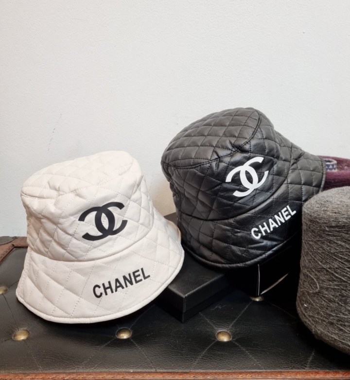 CHANEL 샤넬 누빔 벙거지