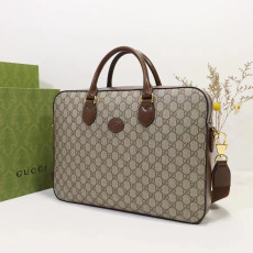 GUCCI 구찌 인터로킹 GG 브리프케이스 서류가방 케이스