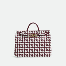 BOTTEGA VENETA 보테가베네타 여성 버건디 안디아모