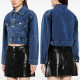 MAISON MARGIELA 메종마르지엘라 크롭 데님 자켓 2COLOR