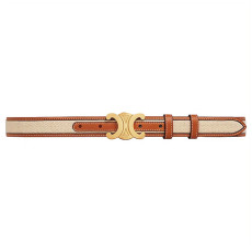 CELINE 셀린느 텍스타일 트리오페 미디움 벨트 45AZL2 (25mm) 2COLOR