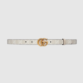 GUCCI 구찌 GG 마몽 리버서블 씬 벨트 659418 (20mm) 2COLOR