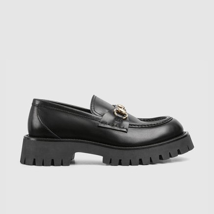 GUCCI 구찌 여성용 로퍼 홀스빗 러그 솔 로퍼 816337