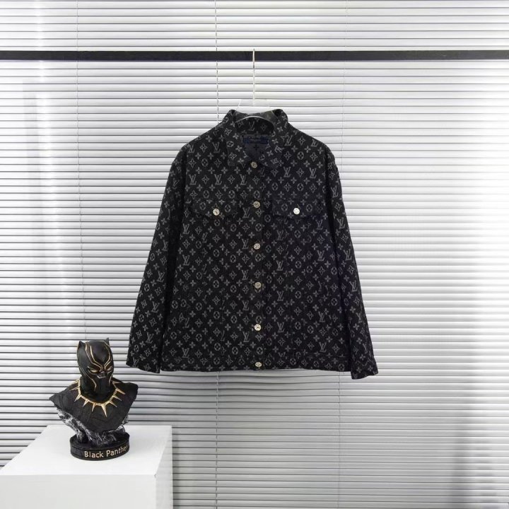 LOUIS VUITTON 루이비통 모노그램 데님 자켓