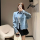 MIUMIU 미우미우 데님 셔츠 뒷포인트 자켓