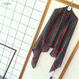 GUCCI 구찌 실크 롱스카프 2COLOR