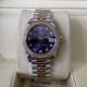 ROLEX 로렉스 여성용 데이저스트 바이올렛 다이얼 다이아베젤 콤비 SS/RG 31mm 278381