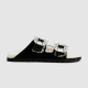 ROGER VIVIER 로저비비에 여성용 다이아몬드 버클 스웨이드 뮬 4583 2COLOR