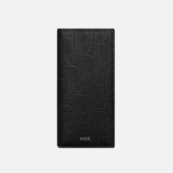 DIOR 디올 Saddle 버티컬 장지갑 2ESBC