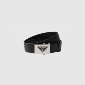 PRADA 프라다 사피아노 가죽 벨트 2CM256 (금장/은장)