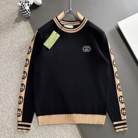 GUCCI 구찌 배색 보카시 니트 스웨터