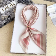 DIOR 디올 실크 사각 스카프 4COLOR