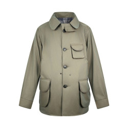MAISON MARGIELA 메종마르지엘라 디스트레스드 코튼 셔츠 자켓