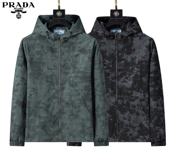 PRADA 프라다 백로고 자켓