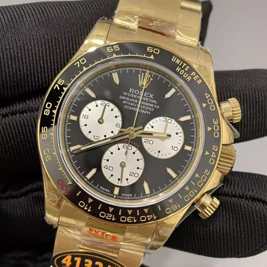 ROLEX 로렉스 코스모그래프 롤렉스 데이토나 르망24 100주년 옐로우 골드 40mm 126529LN