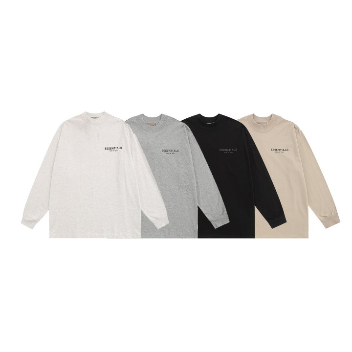 FEAR OF GOD 피어오브갓 에센셜 1906 스몰 로고 저지 롱 슬리브