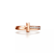 ★(판매완료)★ TIFFANY&CO 티파니앤코 T1 파베 링 국내배송건