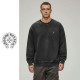 CHROME HEARTS 크롬하츠 블랙 피그먼트 워싱 맨투맨