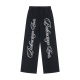 BALENCIAGA 발렌시아가 2602 커시브 스웨트 팬츠