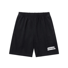 BALENCIAGA 발렌시아가 0126 마스킹 테이프 스웨트 쇼츠
