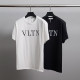 VALENTINO 발렌티노 베이직로고 코튼 반팔티