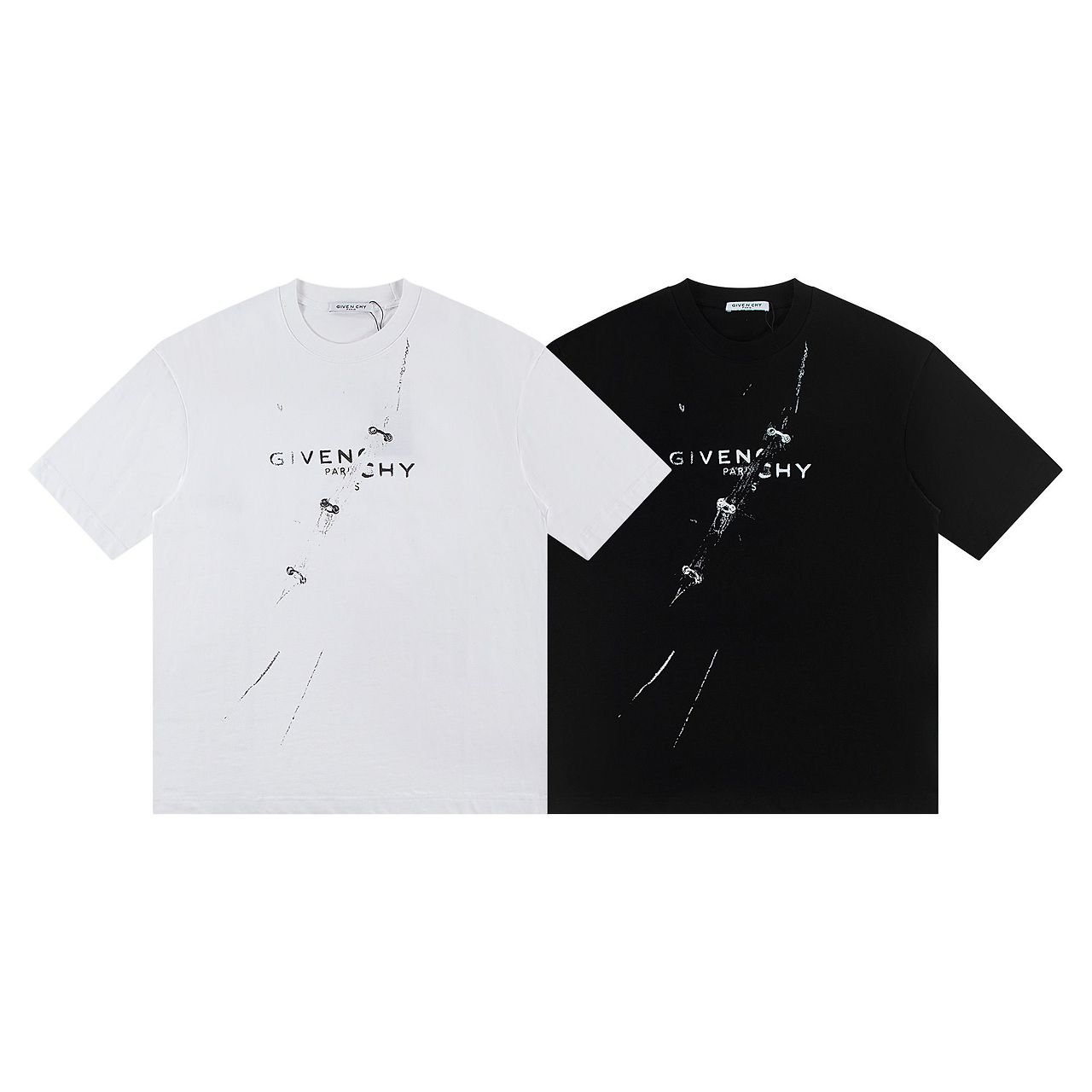GIVENCHY 지방시 6469 트롱프뢰유 로고 반팔