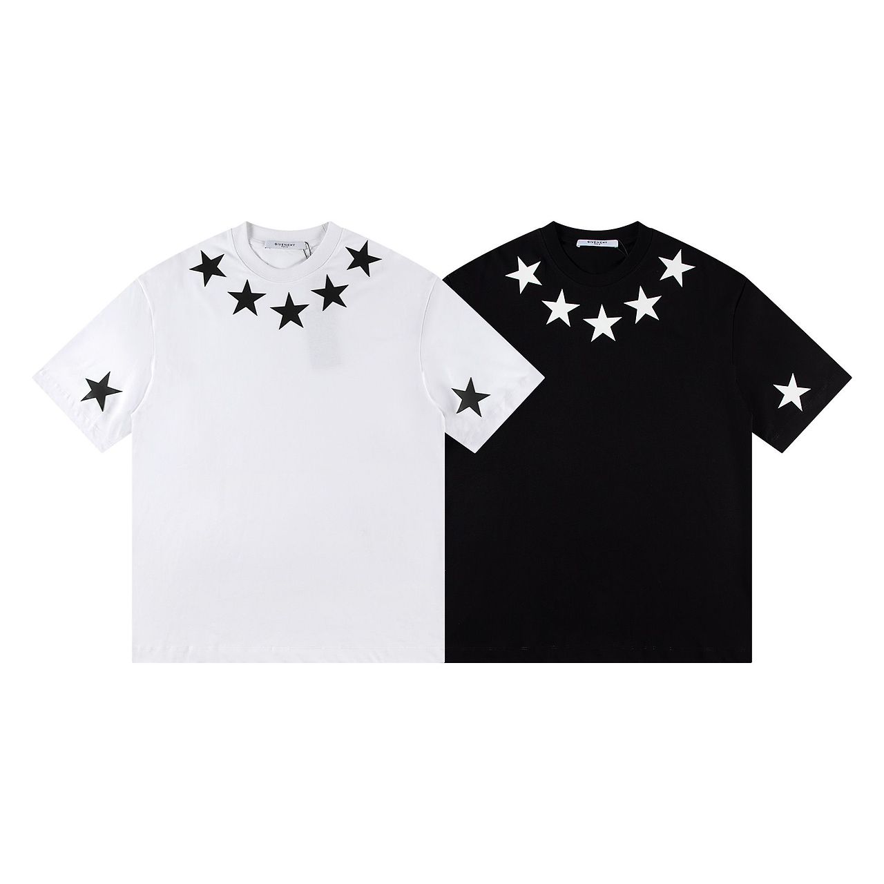GIVENCHY 지방시 6567 스타 패치 반팔